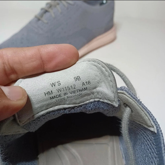 Cole Haan 2. Zero Grand OS Shoes lace up Sneakers Gray Mesh Oxford Women's 9B - Picture 8 of 9